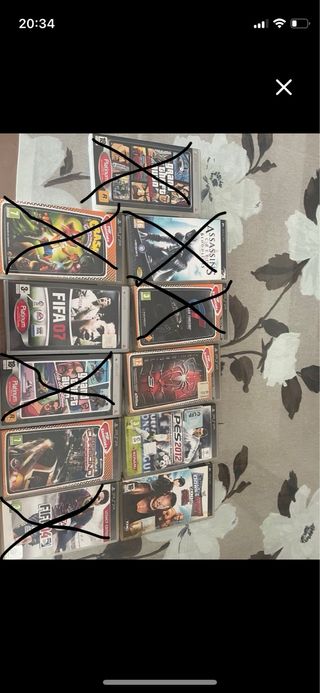 5 giochi per PSP - Vari
