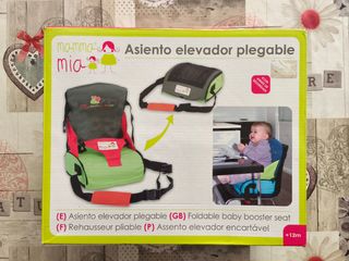 Asiento elevador plegable
