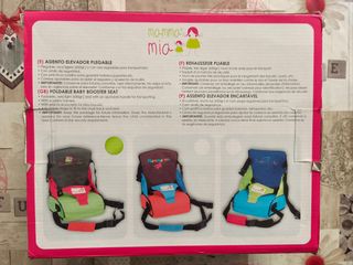 Asiento elevador plegable