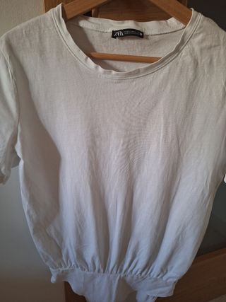 Body blanco Zara - nuevo