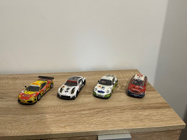 4 Coches Scalextric de carreras