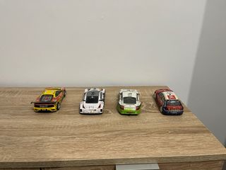 4 Coches Scalextric de carreras