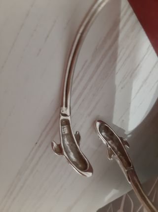 Pulsera Delfines Plata ley