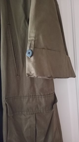 Chaqueta Zara verde militar