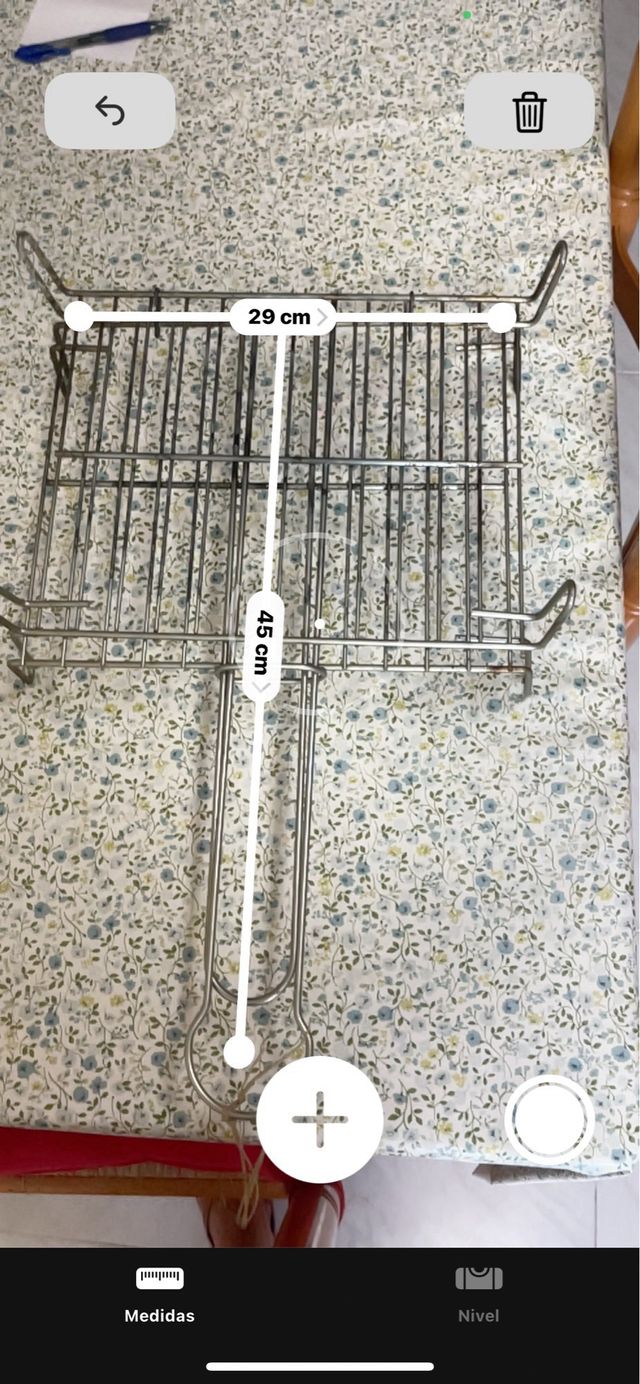 Parrillera metálica - 29x45cm