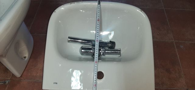 Lavabo y bidé antiguos