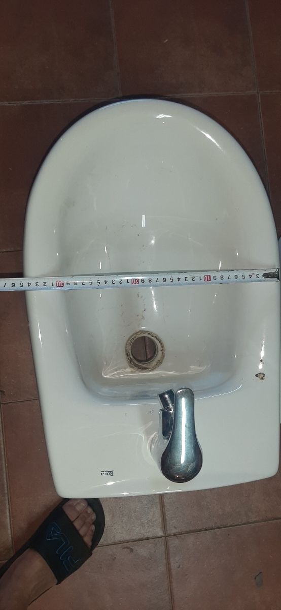 Lavabo y bidé antiguos