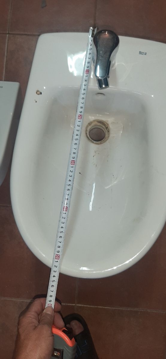Lavabo y bidé antiguos