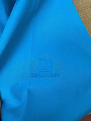 Chaqueta Salomon Gore-Tex XS azul mujer