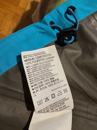 Chaqueta Salomon Gore-Tex XS azul mujer