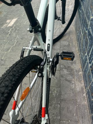 Bicicleta Rockrider 26" blanca