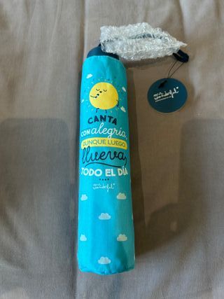 Paraguas Mr. Wonderful azul