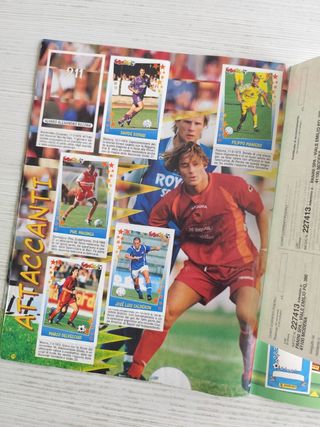 Album figurine SuperCalcio Panini 1997/98