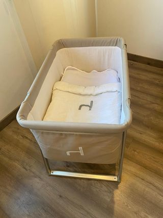 Minicuna BabyHome Dream - Beige + Accesorios