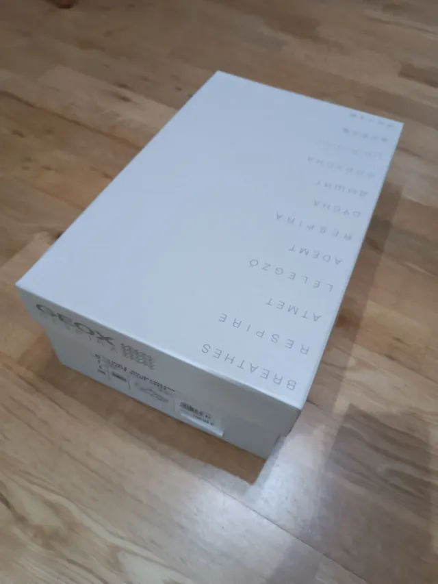 Zapatillas Geox negras talla 42! 280mm