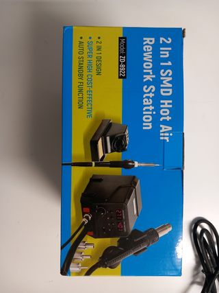 Stazione Saldatura SMD Hot Air 2 in 1 ZD-8922