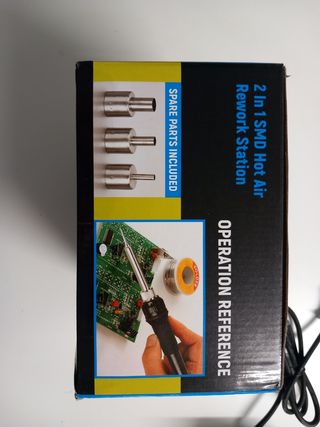 Stazione Saldatura SMD Hot Air 2 in 1 ZD-8922