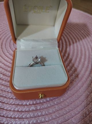 Anillo Etoile Plata