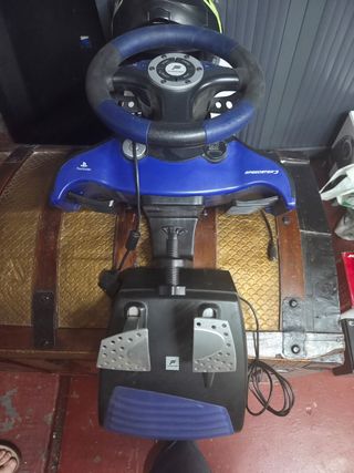 Volante y pedales ps2