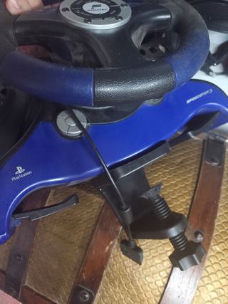 Volante y pedales ps2