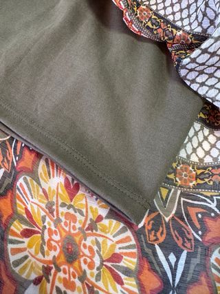 Falda acampanada XXL Vero moda. Moda Boho.