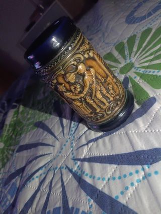 Jarro cerveza alemán antiguo-edicion limitada
