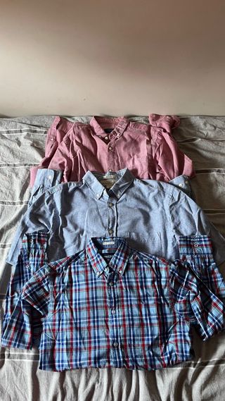 Lote 3 camisas 
