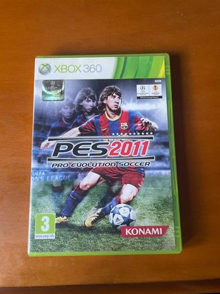 PES2011 Xbox 360
PRECIO NEGOCIABLE!!