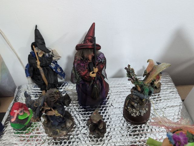 8 Adornos Brujas Halloween y mas