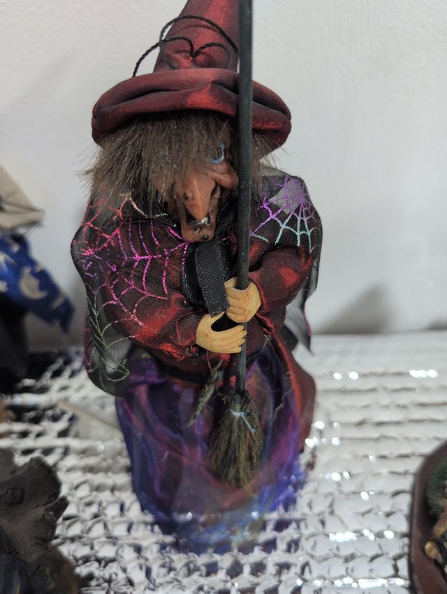 8 Adornos Brujas Halloween y mas