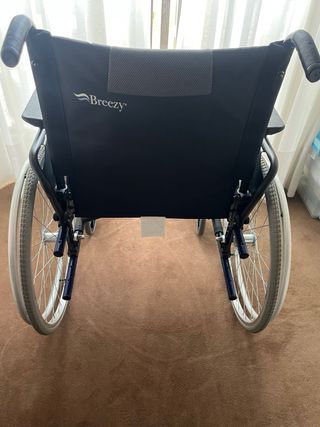 silla de ruedas en perfecto estado ancho de 55cm