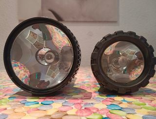 2 Linternas grandes - Portátil