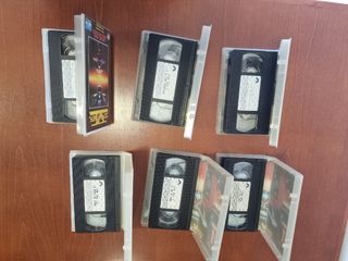VHS STAR TREK (6 películas). PACK COLECCIONISTAS.