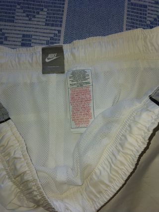 Pantalón chándal Nike blanco