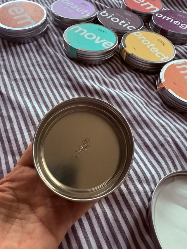 Envases metálicos vacíos