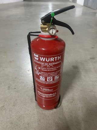 Extintor incendios Wurth 2kg ABC