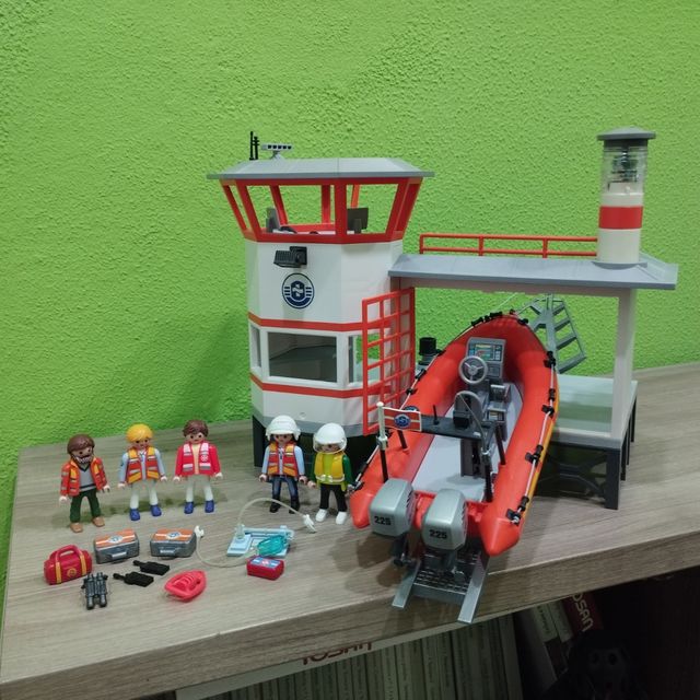 Playmobil 5539 Estación guardacostas