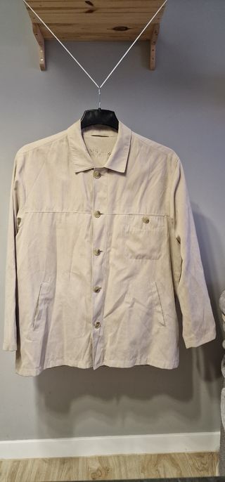 Chaqueta ante beige