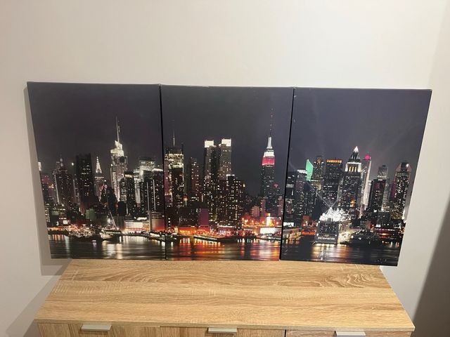 Cuadros nueva york - triptico