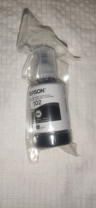 Tinta Epson 102 Negra - BK