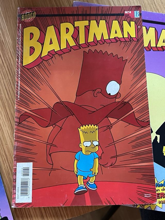 Comics Bartman Los Simpsons