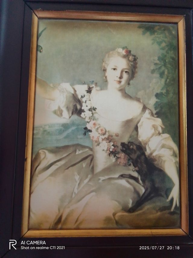 2 Cuadros antiguos retratos