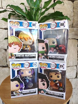 Funko Pop! Demon Slayer (4 figuras)