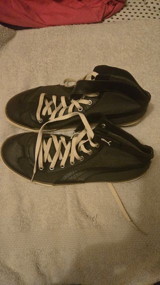 Zapatillas Puma 44,5 - Negras y grises