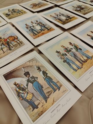Postales militares: Ejército español