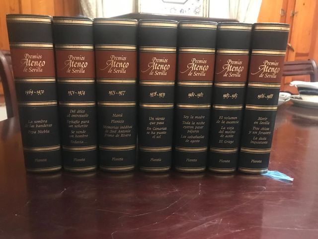 Colección Premios Ateneo Sevilla, 7 tomos,