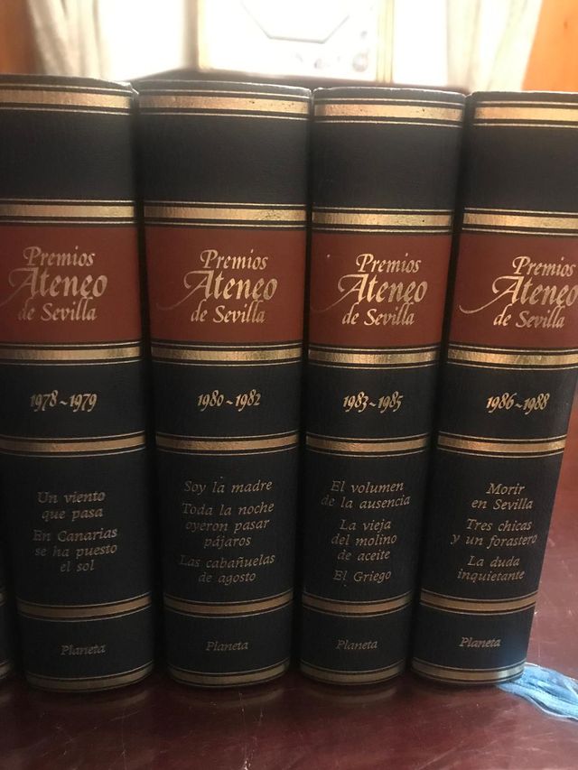 Colección Premios Ateneo Sevilla, 7 tomos,
