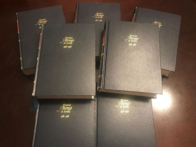 Colección Premios Ateneo Sevilla, 7 tomos,
