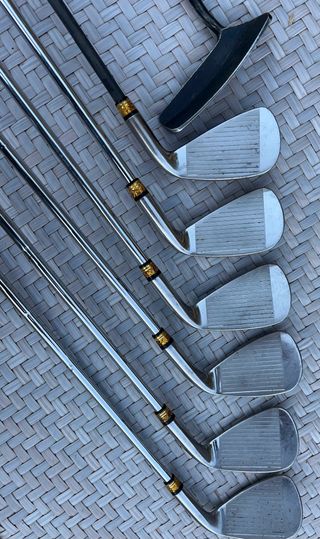 Hierros Zurdo Nike Slingshot 4D & Putter Maxfli L