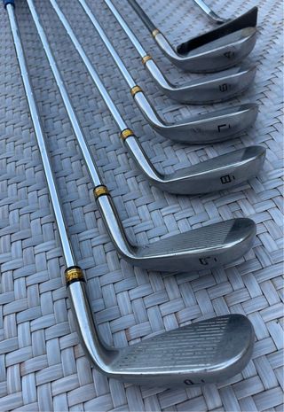 Hierros Zurdo Nike Slingshot 4D & Putter Maxfli L